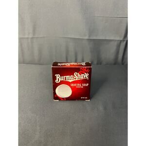 Vintage Burma Shave Soap Bar NIP